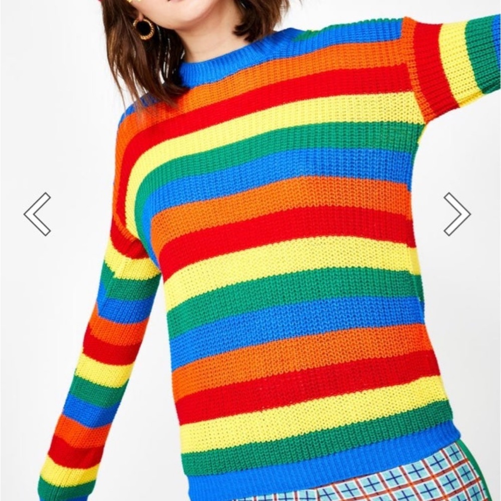 Rainbow sweater